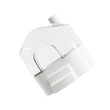 Conteneur de bain de sable Transparent, maison de salle de-Blanc