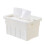 Classical Industrial Desktop Tissue Holder Sturdy PP-White 1