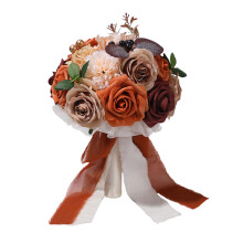 Wedding Bouquets Artificial Rose Flower Bridal Bouquets for