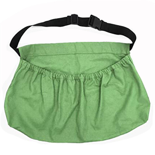 Ergonomic Gardening Tool Apron Breathables Canvas-Green