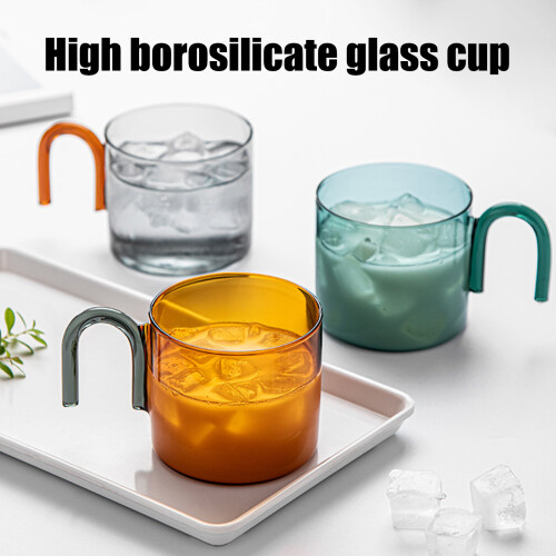 Espressotasse aus Glas mit Henkel für den Heim- oder-Bernstein 2