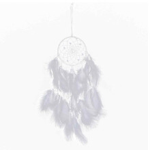 LED Light Up Dream Catcher Half Circle Moon Design with Soft Glow Lights, Handmade Feather Dreamcatchers for Bedroom Ambiance, Wall Decor for Living R