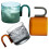 300ml Single Layer Glass Espresso Mug Drinkware with-Light Grey 2
