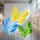 Elegant Realistic Butterfly Plant Hanging For-Light Blue 4