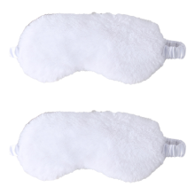 Plush Sleeping Eye Cover For Serene Moments, Faux Fur Eye Shade With Soft Furry Fabric, High-Quality Polyester Comfortable Blindfold, Reusable & E