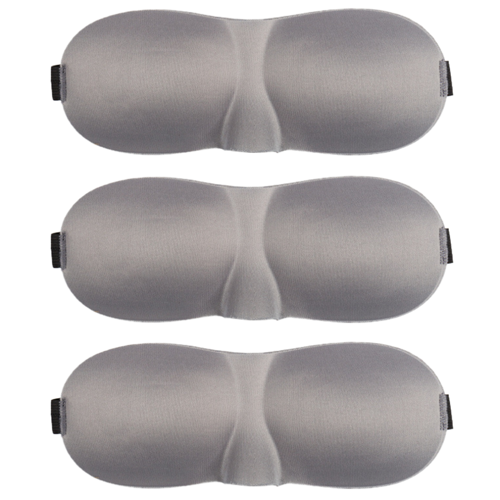 Light Memory Foam Bliss Sleep Mask, Complete Blockage Ensures Uninterrupted Slumber With Bevel Side Design And Adjustable Strap
