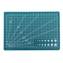 A4 Green SelfHealing Cutting Mat with Grid Lines for Sewing Quilting Leather and Paper