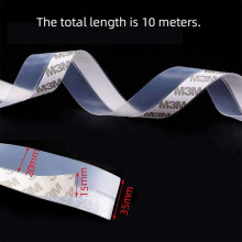 Weatherproof Door Seal Strip, Flexible & Durable Silicone Door Draft Stopper, Energy Saving, Super Long-Lasting Adhesive, Weather Stripping for Door