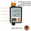 Smart Water Timer for Garden Irrigation, Rain Delay Programmable Sprinkler Timer with Large Screen Auto Manual Mode, Waterproof Child Lock Drip 3