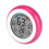 Compact Hygrometer with Thermometer, Alarm Clock Feature, Touch Screen for Quick Operation, Magnetic Back for Flexible Placement, Easy Read Display 8
