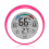 Compact Hygrometer with Thermometer, Alarm Clock Feature, Touch Screen for Quick Operation, Magnetic Back for Flexible Placement, Easy Read Display 4