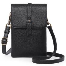 Modna i praktyczna torebka typu crossbody, kompaktowa, ale pojemna torba na telefon komórkowy z kieszenią z przodu, regulowany pasek, portfel ze