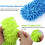 Κάλτσες Chenille Fibre Magic για γρήγορο καθάρισμα δαπέδου: Σχεδιασμός με ελαστική ταινία, 3