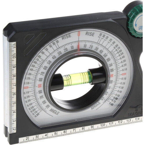 Inclinometer Measuring Instrument for Gradients and Angles - Multifunctional Engineering Tool, Accurate Readings, Durable Design 2