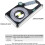 Inclinometer Measuring Instrument - Multifunctional Gradient Angle Ruler for Engineering, Construction, and Surveying 3