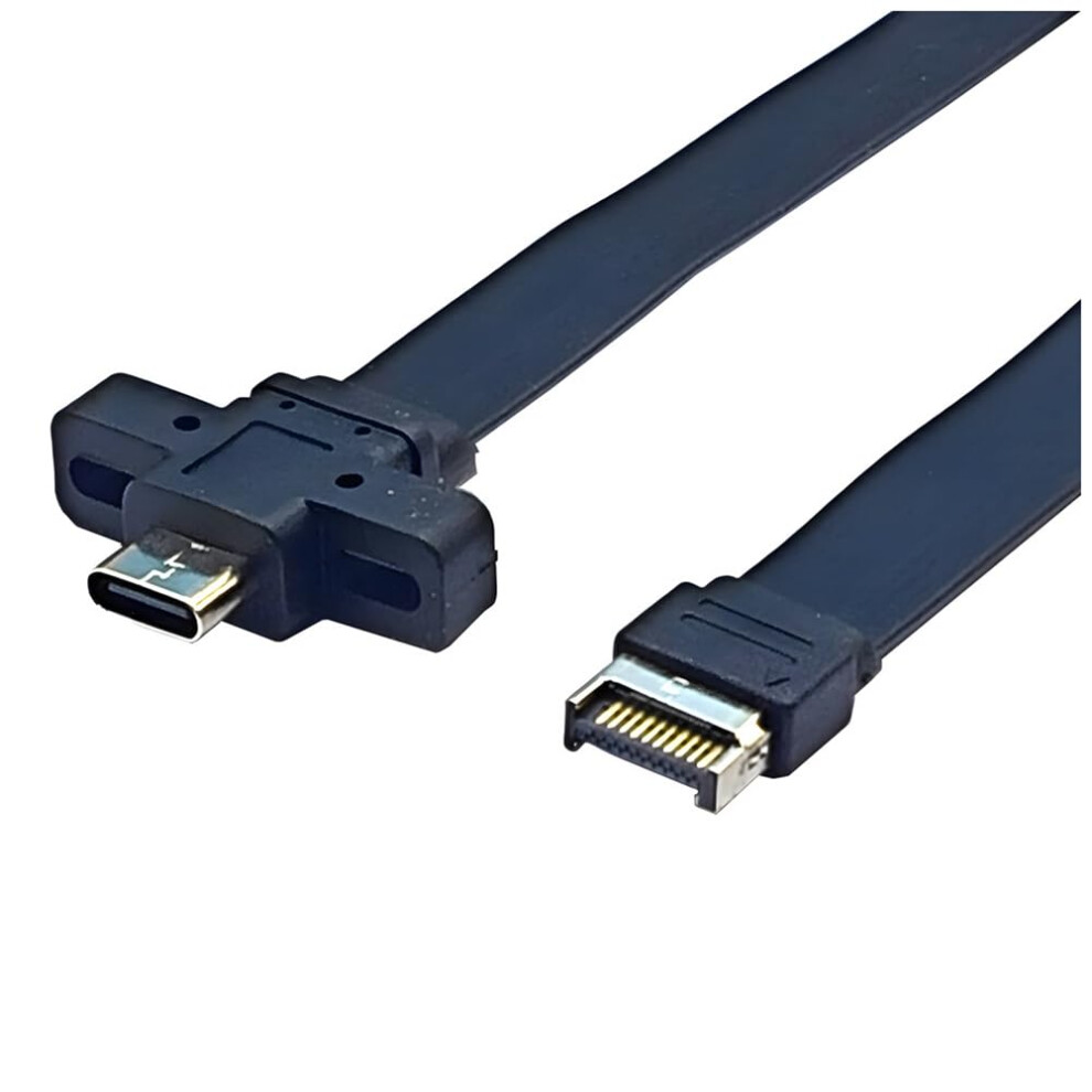 Usb 3.2 Gen 2X2 Typee To Typec Adapter 30Cm 20Gbps Front Panel Extension Cable 9189345172946
