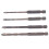 Premium Masonry Drill Bit Set 4 Pcs 3mm to 6mm for Tile Slate Glass Plastic 12