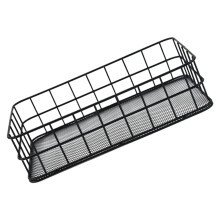 Geventileerde mand van desktoporganisatoren van metalen-Zwart