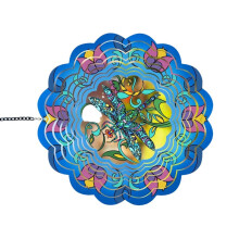 Carillon éolien Spinner, décoration suspendue élégante-qingting