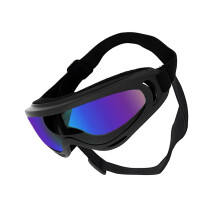 Lunettes de soleil pour animaux de-Lentilles de couleur