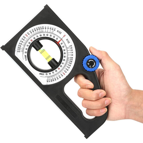 Slope Meter Inclinometer Level Protractor For Slope Measurement And Angle Comparison ABS Engineering Plastic Civil 1