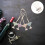 4Stk PU Kunstleder Charms Handtaschen Anhänger Tags 10