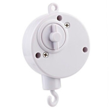 Baby Musical Mobile Windup Movement Machine Music Box for Crib Bedding, Soft Plush Accessories with Dreamy Melodies