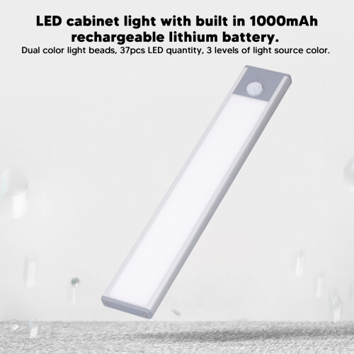 Type C Motion Sensor LED Light 1000mAh White/Warm 2
