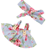 Tenue de poupée à motif floral, 2 pièces, pour poupée en-2189