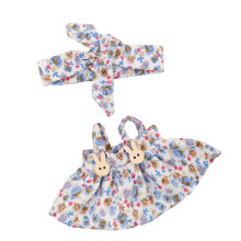 Fashion Bowtie Hairband Skirt Set for 17cm Plush Figure-2188
