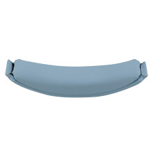 Vervangend hoofdbandkussen met zacht eiwitlederen kussen-Blauw