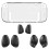 Game Console Housing Clear Protector Cover with-Black grip 1