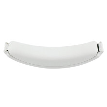 Headband Cushion Replacement Soft Padding Snap On For-White