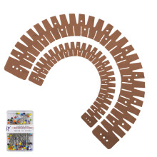 2 Piece Silicone Hemming Set For- Brown