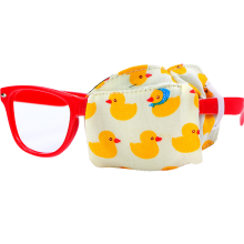 Amblyopia Treatment Eye Patch, Hands-Free Convenience with Adjustable Strap, No Light Leakage for Optimal Patching Results (One Size)