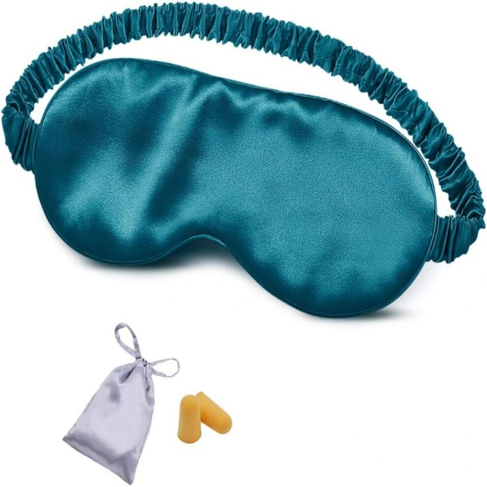 Luxurious Sleep, Silk Satin Sleeping Eye Mask with Adjustable Strap for Uninterrupted Rest