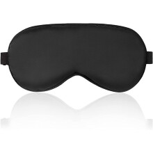 Silk Eye Mask With Adjustable Strap, Ergonomic Design For No Pressure, Hypoallergenic And Breathable, Improve Sleep Quality In Full Shading