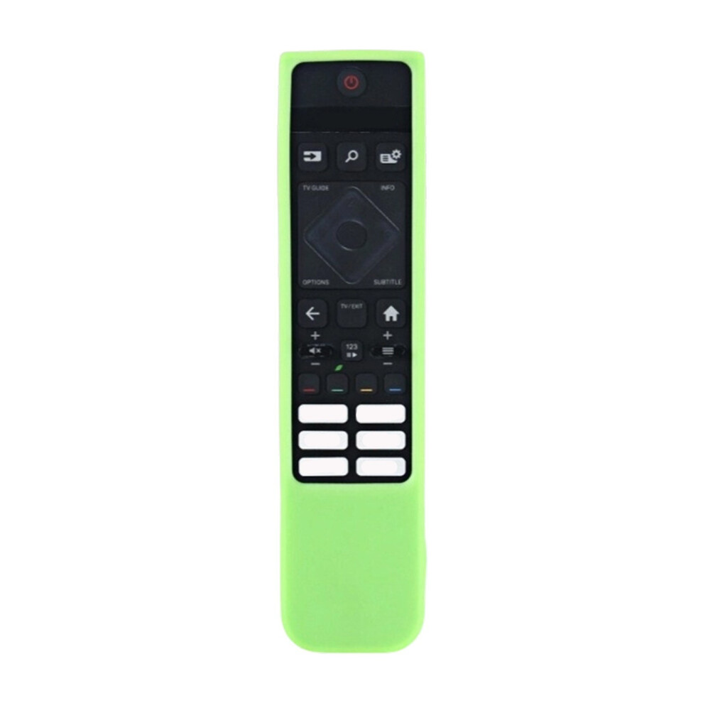 Flexible Tv Remote Cover Glowing In Low Thickened- Light/Green 7732000552434