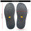 2 paires de patchs de bande de roulement de chaussure 3