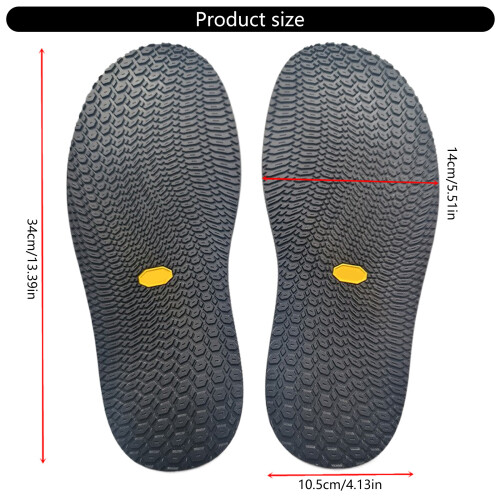 2 paires de patchs de bande de roulement de chaussure 2