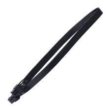 6Pin Stecker auf Stecker PCIe Stromkabel Flaches Design-40cm
