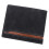 Practical PU Card Holder Men's Wallet Multiple Card Slots-Black 1