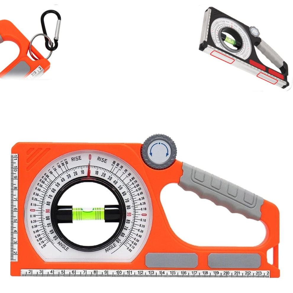 Portable Mechanical Inclinometer Precision Angle Finder Level Instrument For Construction Household Industrial 9189345173684