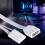 High Compatibility 4 Pin ARGB Cable 25cm Extension Cord For PC 4