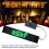 Programmable Green LED Matrix Signboard 155x33mm Battery Powered 5