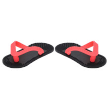 2 Stück Flip Flop Silikon Baby Beißspielzeug Schwarz Beruhigend bei Schmerzen
