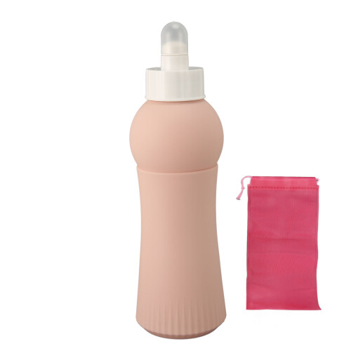 Vaginalwascher 500ML PP Ergonomischer Perinealdusche Geradekopf 2