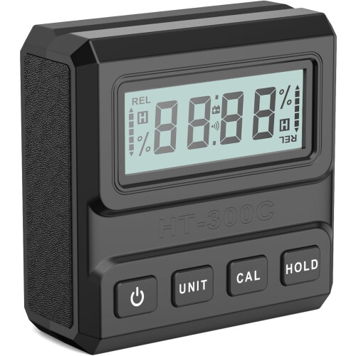 Digital Angle Meter Protractor Inclinometer With Data Hold Function For Quick Measurement And Durable Build 1