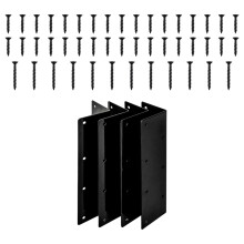 4 steel planting beds with stackable design,-Pack 4 pieces
