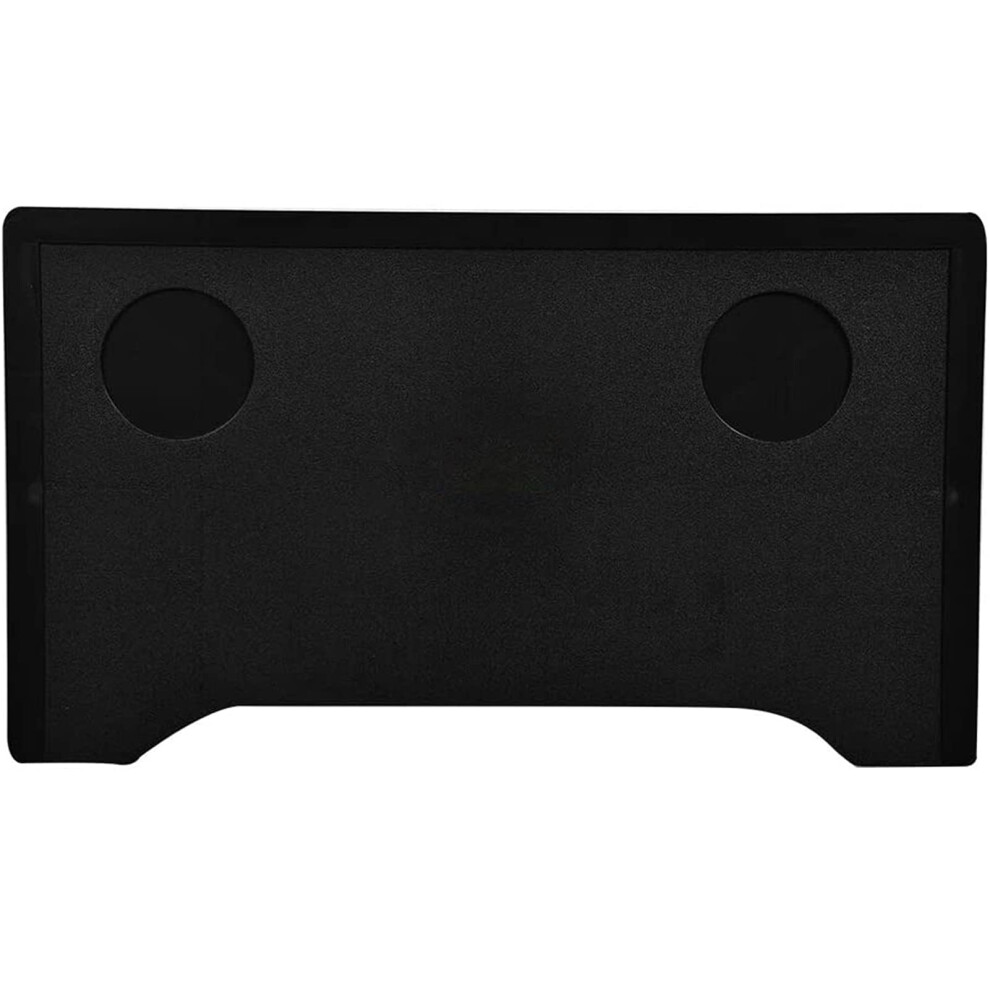 Wheelchair Tray with Wide Surface and Adjustable Fit Holes for Eating Reading Elderly Care
